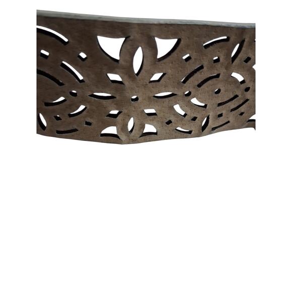 Coldwater Creek 2¼" Wide Women's Medium Bohemian Cottagecore Classy Prep Belt - Picture 9 of 16